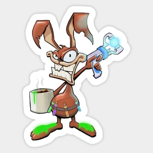 Toxic Bunny Sticker